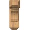 Ekena Millwork Olympic Craftsman Smooth Bracket w/ Offset Brace, Western Red Cedar, 7 1/2"W x 18"D x 22"H BKT0806X18X22OLY04SWR - alternate 3